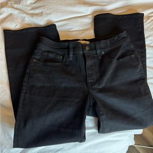Madewell Mid rise kick out jeans